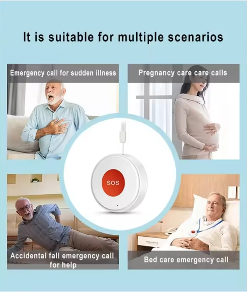 Smart WiFi SOS Emergency Button Elderly and Children