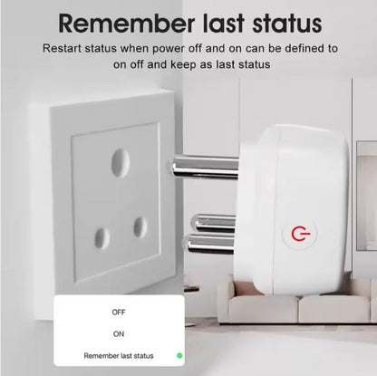 Smart Wi-fi Heavy Duty 3 Pin Power Plug 16A