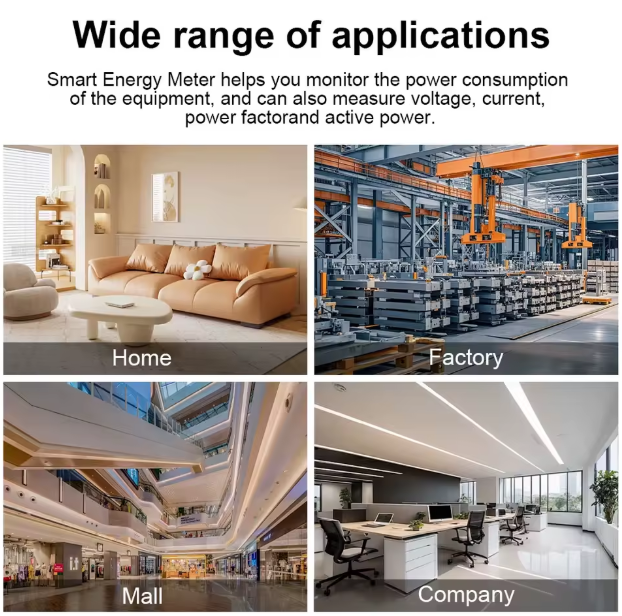 Smart Wi-fi Energy Meter Bidirectional 2 Channel Export and Import Power