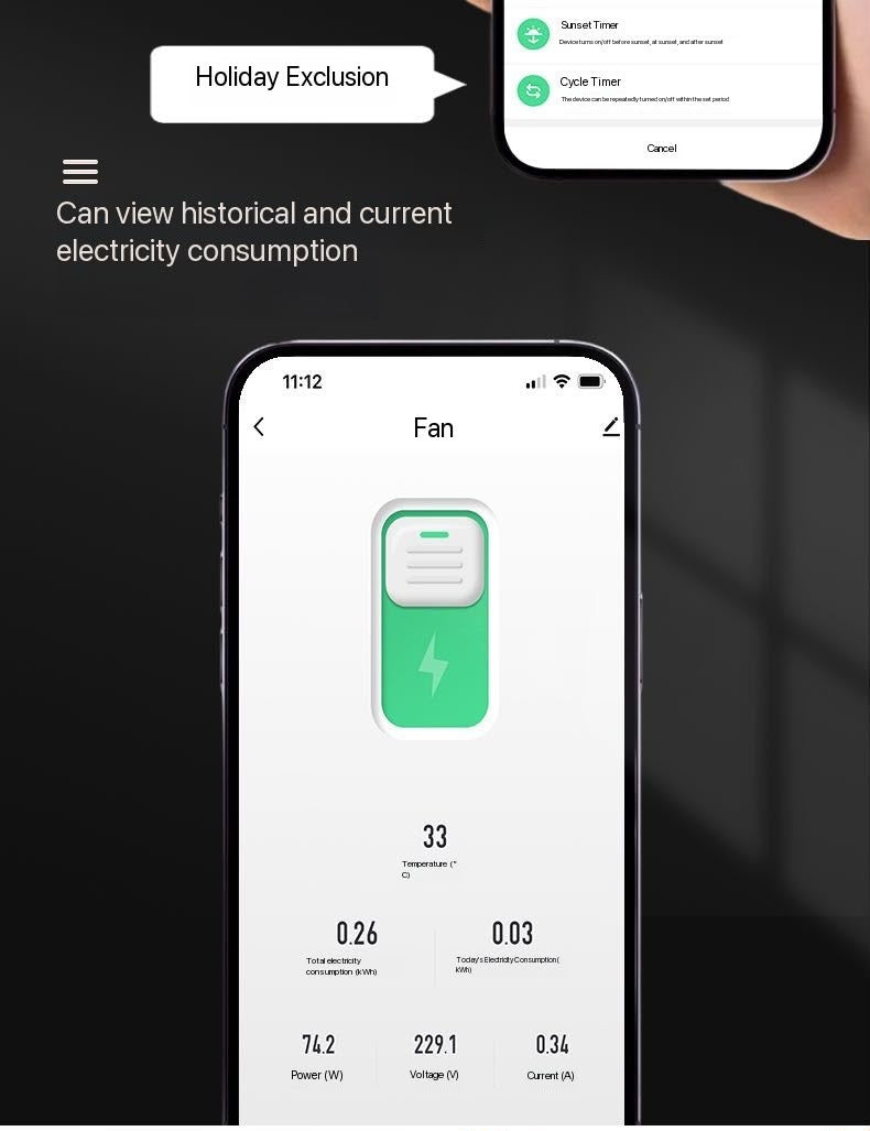 Switchora Smart WiFi Circuit Breaker 1P 63A – DIN Rail, Power Metering, Remote Control, Tuya App
