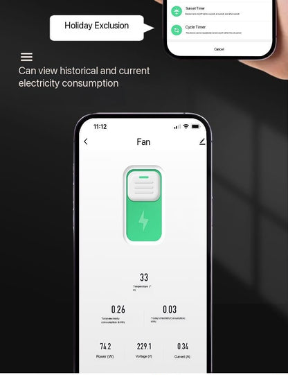 Switchora Smart WiFi Circuit Breaker 1P 63A – DIN Rail, Power Metering, Remote Control, Tuya App