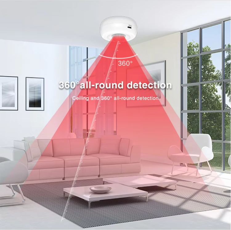 Smart Wi-fi 360 Degree PIR Human Body Sensor