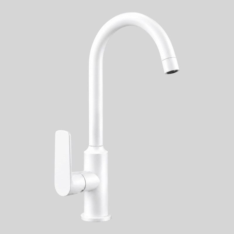Heavy Quality Kitchen Mixer 15" inches in Stainless Steel | Easy to Install | Deck Mounted | Available in Chrome, Black, Gun Metallic & White