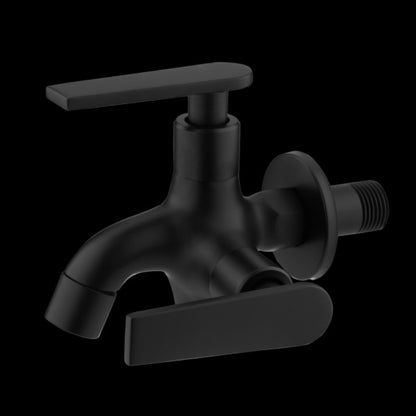 Double Bibcock in 304 Stainless Steel for Toilet Shower, Bathrooms & Wash Areas