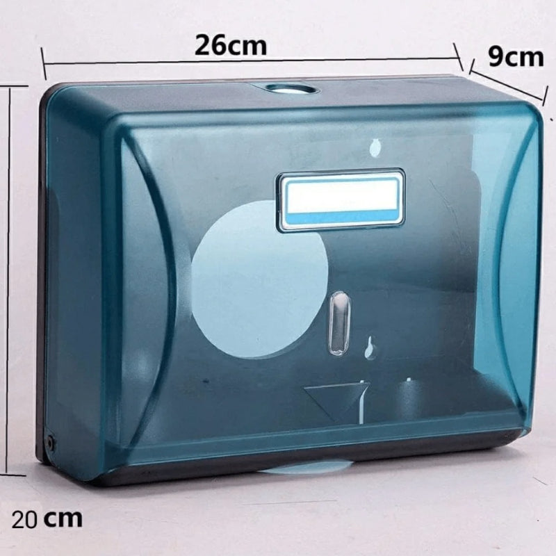 Tissue and Paper Towel Dispenser for Bathrooms, Kitchens, Offices