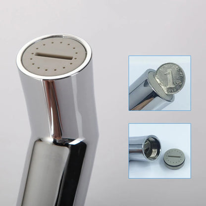 Adjustable Flow 6" inches Toilet Shower Head in Shiny Chrome | High Water Pressure | Durable ABS Plastic | Easy Installation