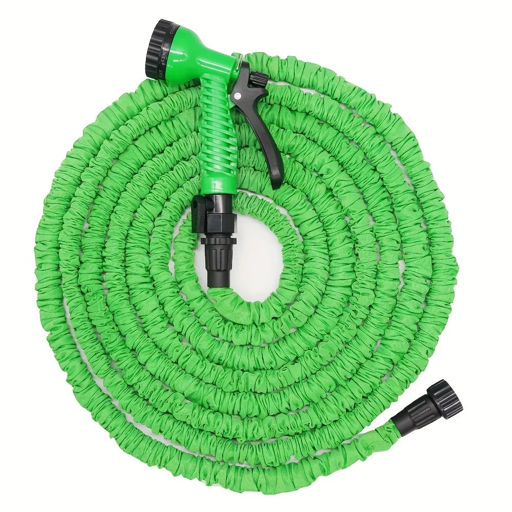 Magic Hose Strechable 100ft Water Pipe with Multi-Function Sprayer for Gardens, Pet Cleaning, Car Wash