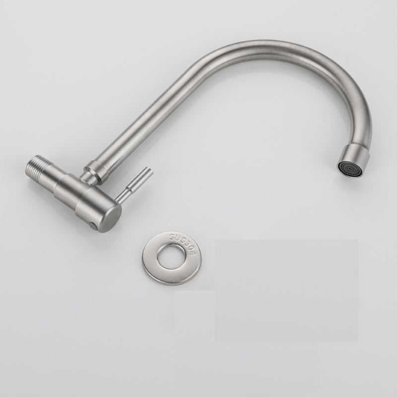 Sink Cock in Stainless Steel in 10" inches | Single Line