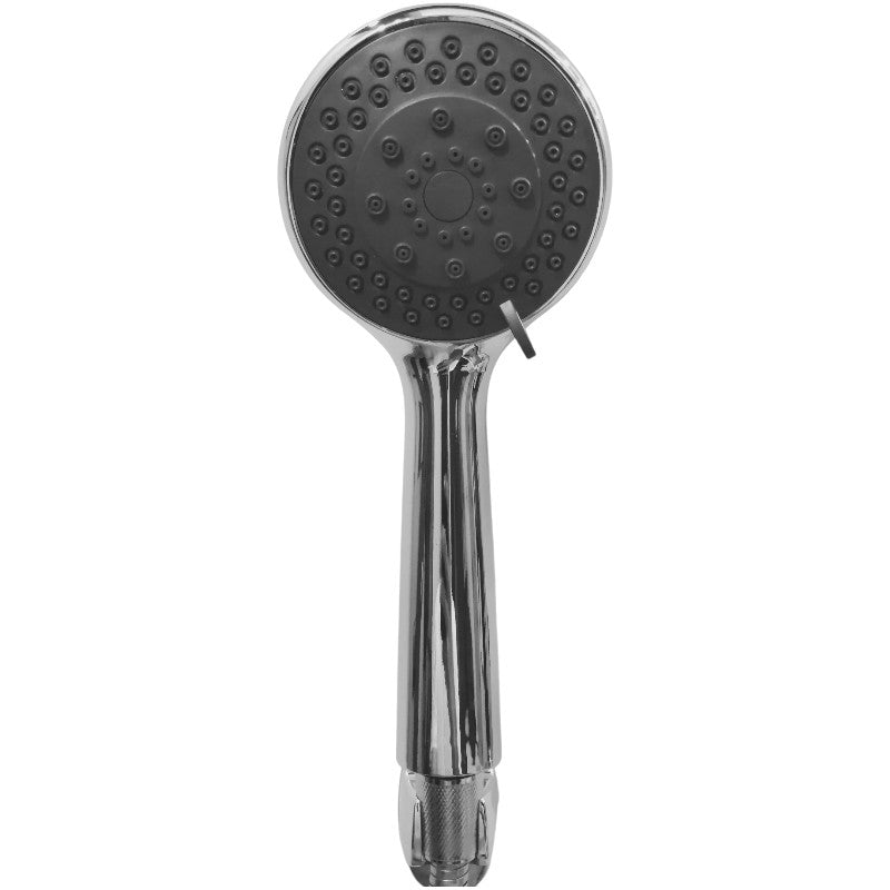 5 in 1 Hand Shower Set for Bathing in Chrome | Durable ABS Plastic | 9" inches Head and 1.5 Meter Stainless Steel Pipe