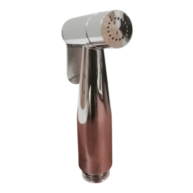 Shiny Chrome Heavy Duty Stainless Steel Muslim Shower Set 5"inches Head + 1.2 Meter Pipe | High Water Pressure | Easy Installation | Bathroom and Toilets