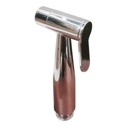 Shiny Chrome Heavy Duty Stainless Steel Muslim Shower Set 5"inches Head + 1.2 Meter Pipe | High Water Pressure | Easy Installation | Bathroom and Toilets