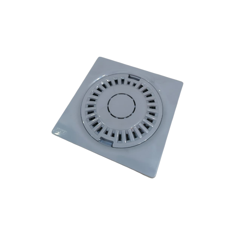 Premium 6x6" Inch Floor Drain in ABS Plastic | Colours Black, White, Ivory, Grey &  More
