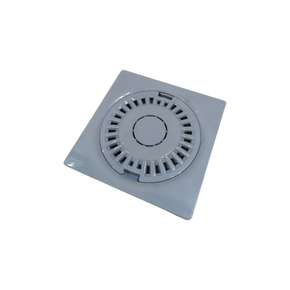 Premium 6x6" Inch Floor Drain in ABS Plastic | Colours Black, White, Ivory, Grey &  More