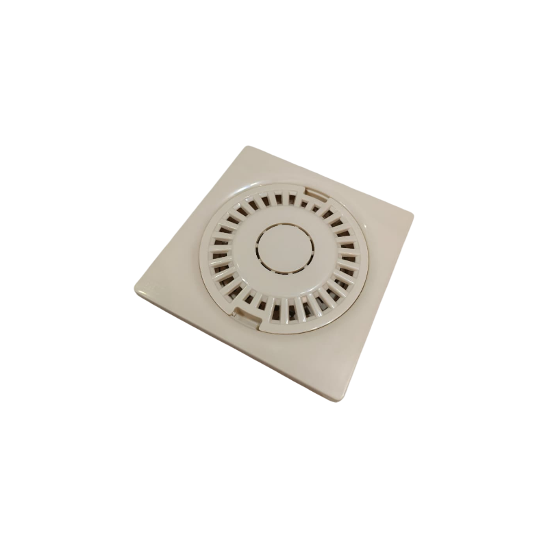 Premium 6x6" Inch Floor Drain in ABS Plastic | Colours Black, White, Ivory, Grey &  More