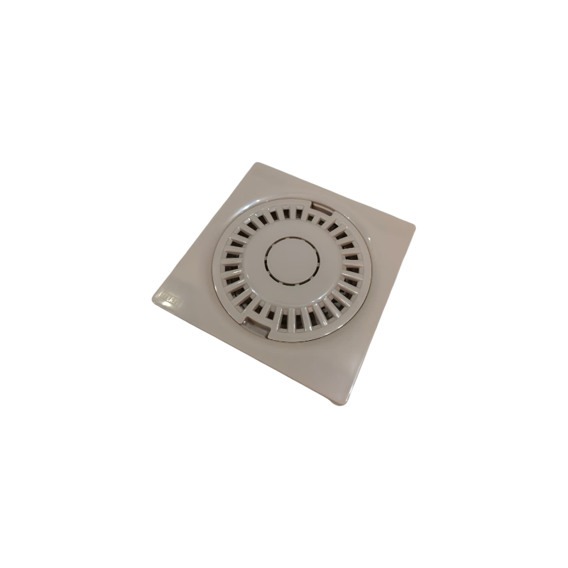 Premium 6x6" Inch Floor Drain in ABS Plastic | Colours Black, White, Ivory, Grey &  More