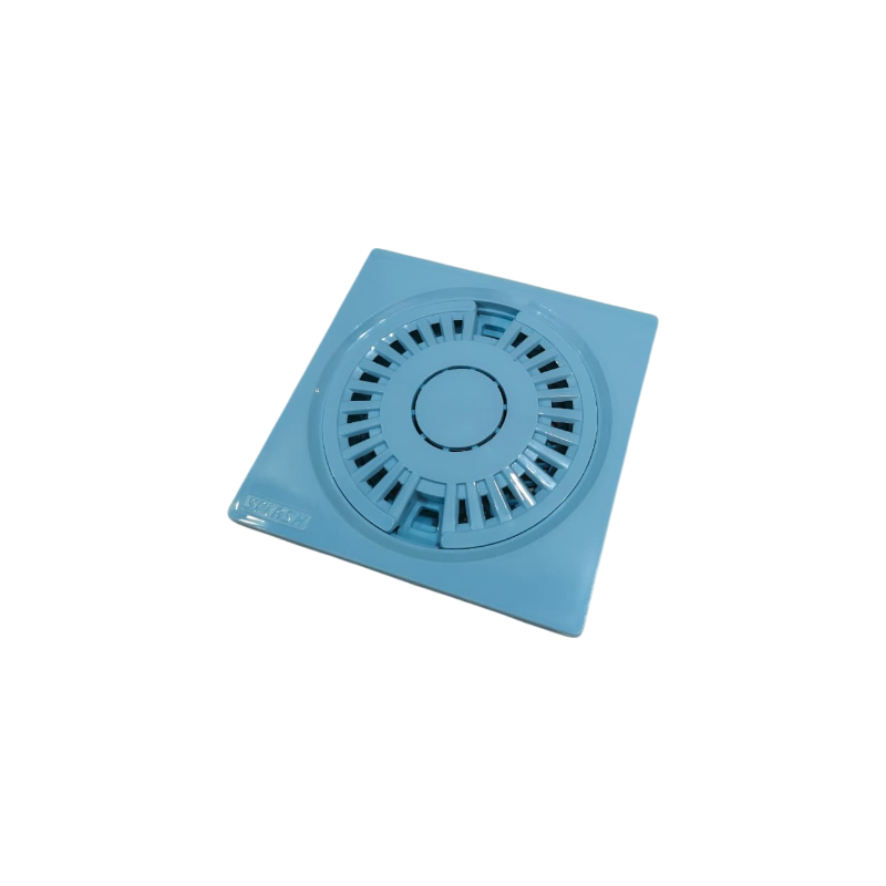 Premium 6x6" Inch Floor Drain in ABS Plastic | Colours Black, White, Ivory, Grey &  More