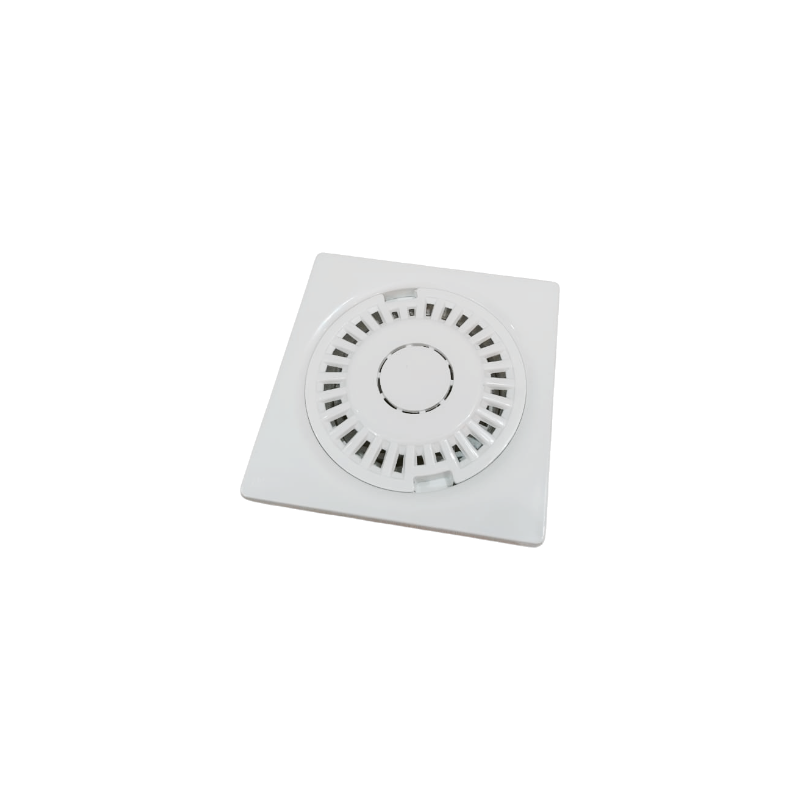 Premium 6x6" Inch Floor Drain in ABS Plastic | Colours Black, White, Ivory, Grey &  More