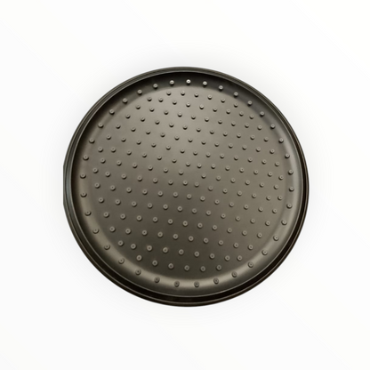 8" inches Bath Shower Head in All Black | Made in Durable ABS Plastic | High Pressure (Without Shower Rod)