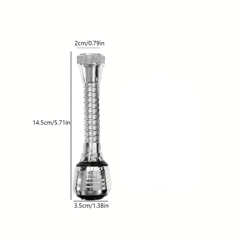 360° Rotatable Spray Attachment for Kitchen or Bathroom Mixer | Made in ABS Plastic