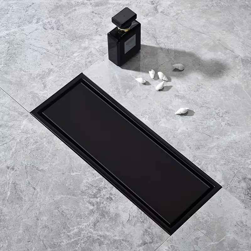 Tile Insert Linear Floor Drain in Stainless Steel