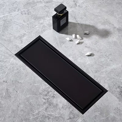 Tile Insert Linear Floor Drain in Stainless Steel