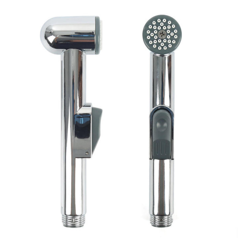 Premium Muslim Shower Head 7"inches in Chrome | Durable ABS Plastic | High Water Pressure | Easy Installation