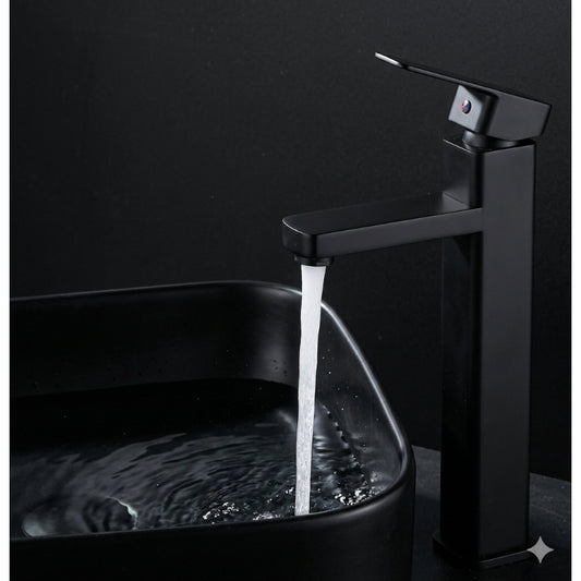 Premium  12"inchs Bathroom Long Basin Faucet | Hot and Cold Mixer | Stainless Steel Handle with PVC Body