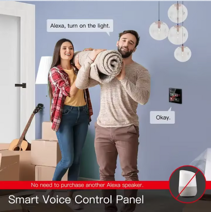 Smart Wi-fi Home & Zigbee Gateway Control Panel Touch Screen