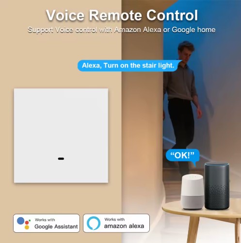 Smart Wi-fi Push Button Switch