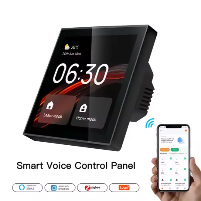 Smart Wi-fi Home & Zigbee Gateway Control Panel Touch Screen