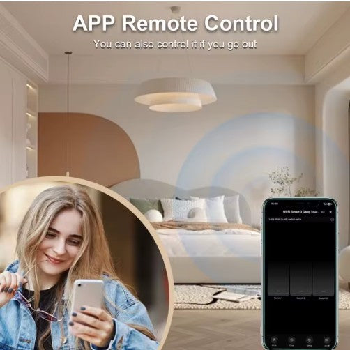 Smart Wi-fi Push Button Switch