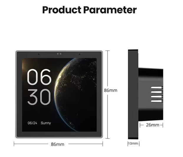 Smart Wi-fi Home & Zigbee Gateway Control Panel Touch Screen
