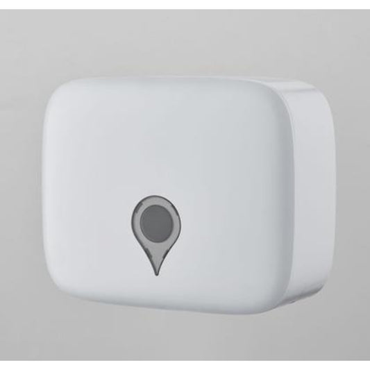 Tissue and Paper Towel Dispenser in White | Made in Heavy Quality ABS Plastic