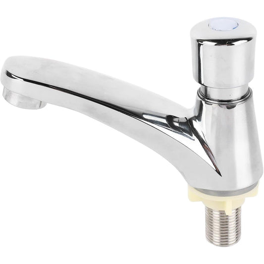 Auto Off Push Button Faucet in Brass | Auto Off in 5 to 8 Seconds | Single Line | Deck Mounted